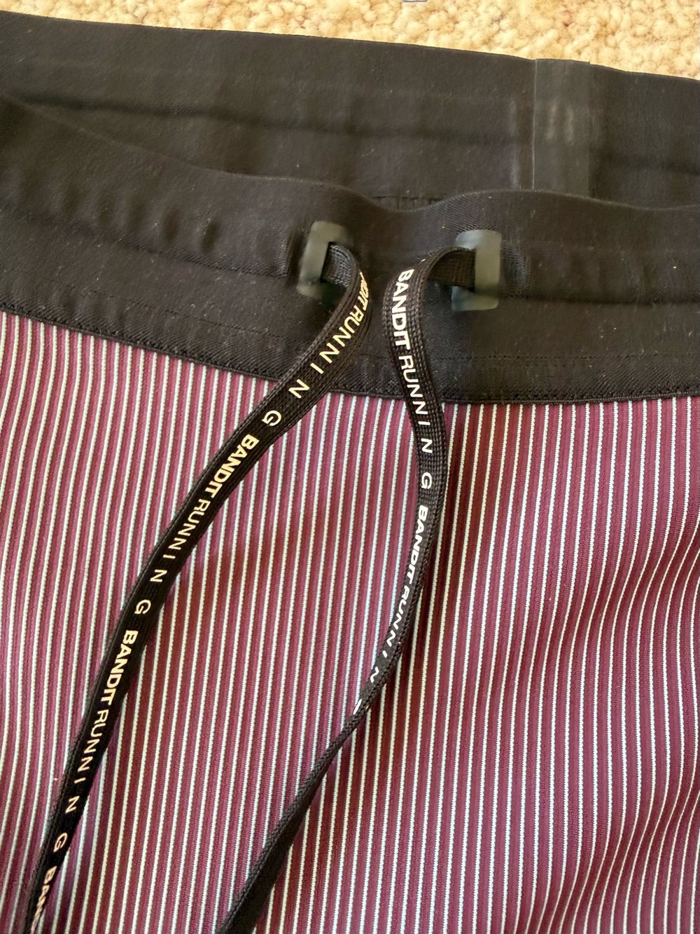 Bandit running shorts size S in fig - Picture 3 of 6